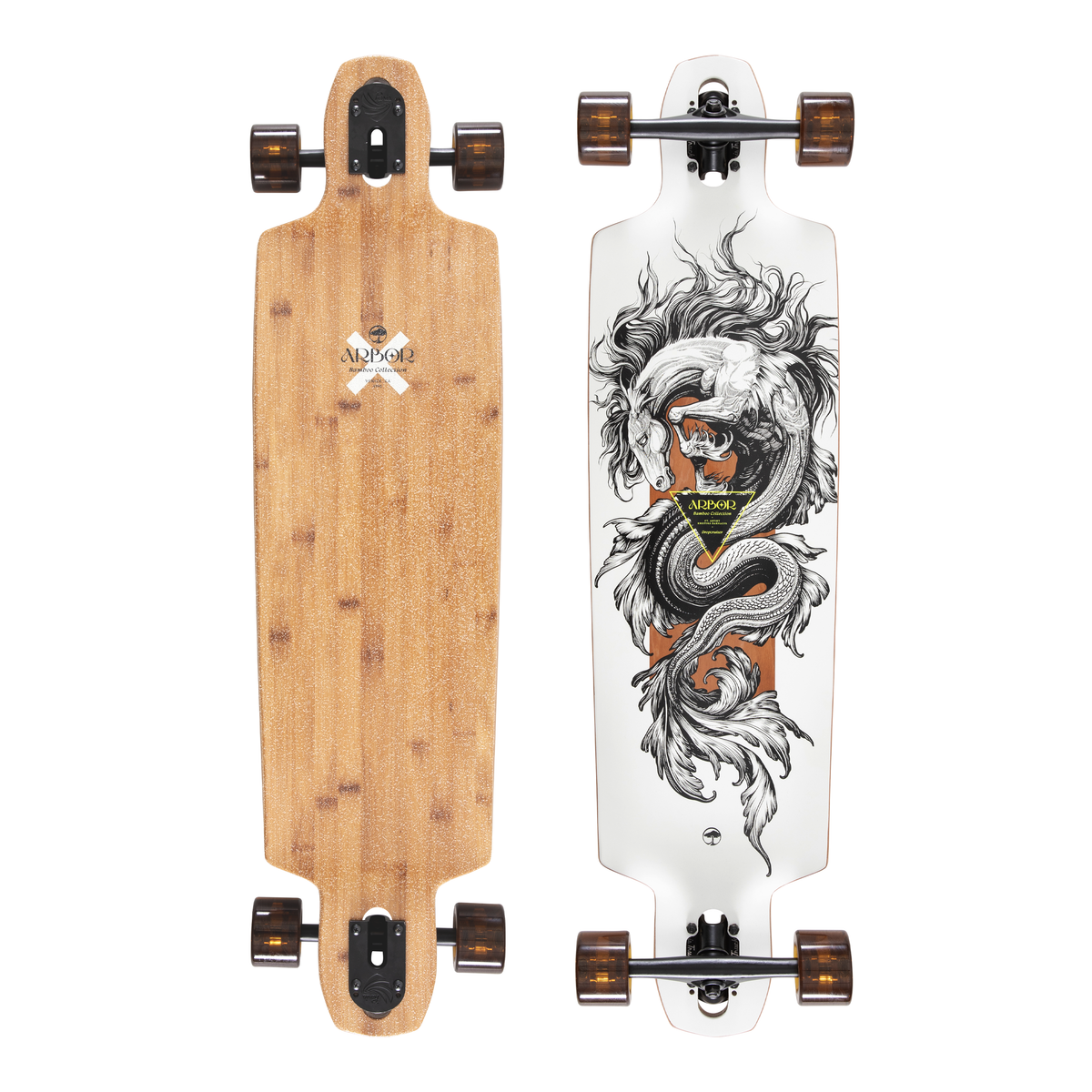 Arbor Skateboards - Bamboo Dropcruiser K Darmaeva longboard