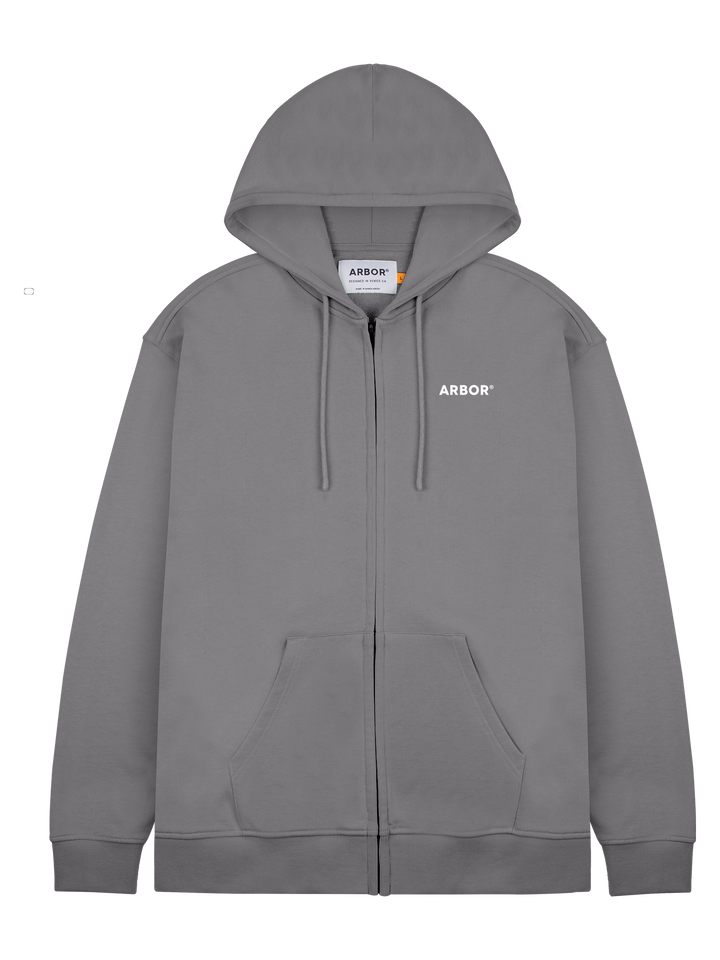 Mountain Craft Zip Hood - Light Grey