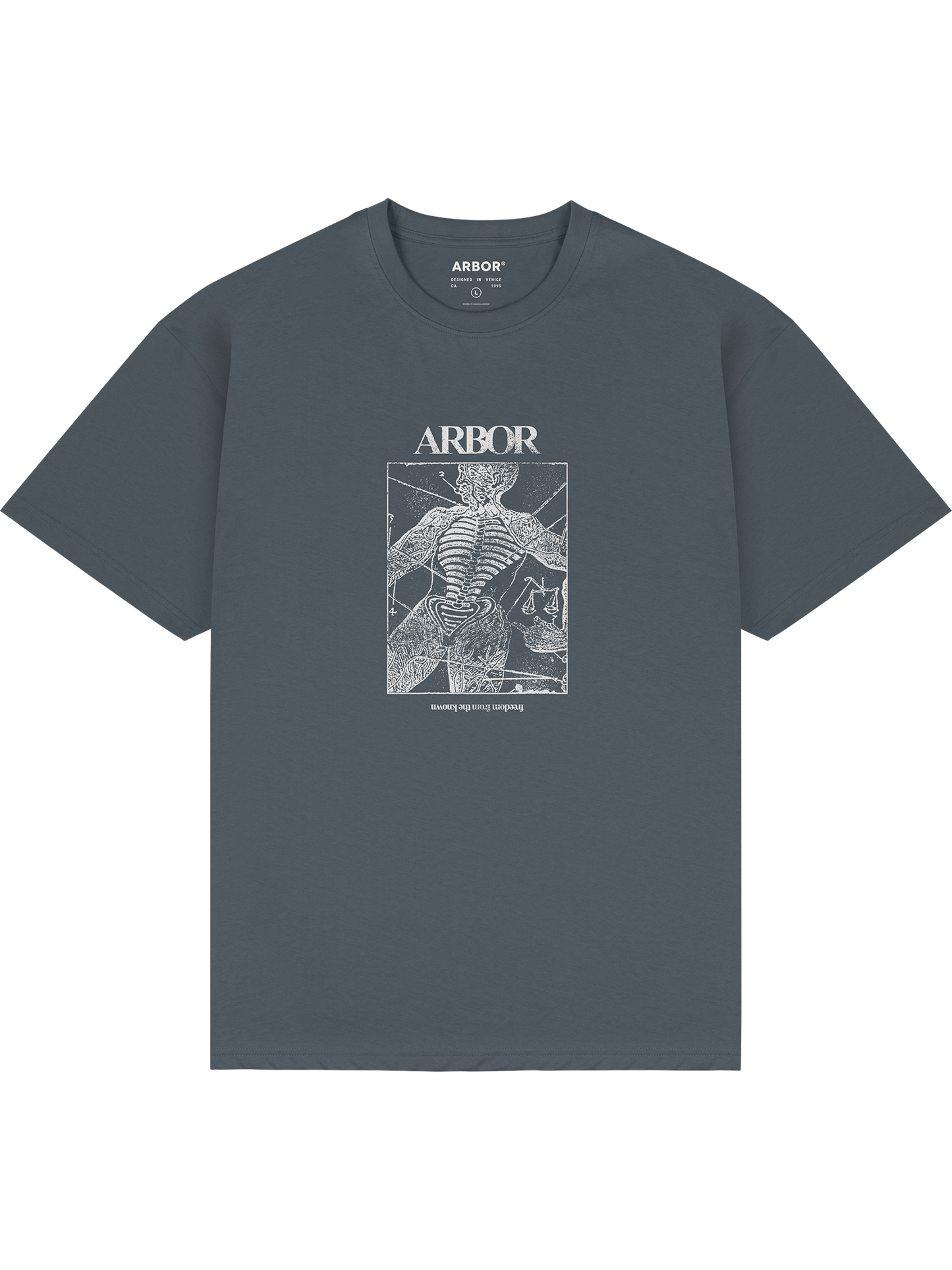 Anatomy T-Shirt - Charcoal