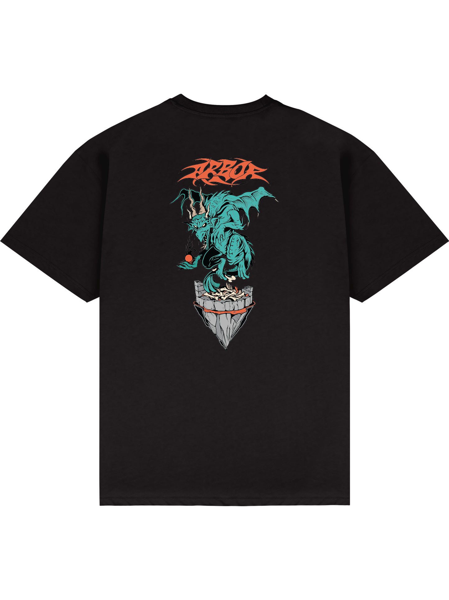 Beast T-Shirt - Faded Black