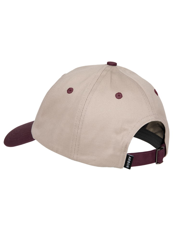 Roots Cap - Sand/Mulberry