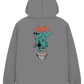 Arbor Beast Hooded Sweatshirt Hoody Fleece Light Grey Graphic