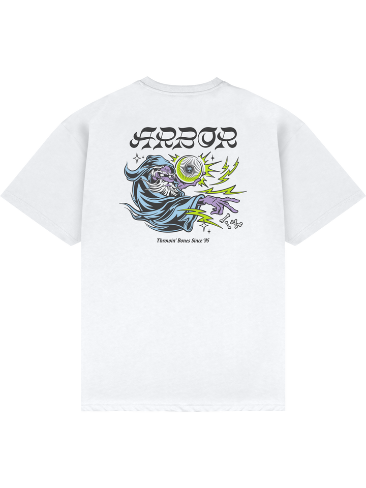 Throwing Bones T-Shirt - White
