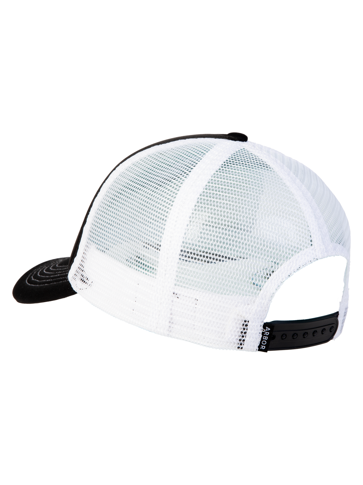 Arbor Gateway Trucker Mesh Back Cap Black and White back