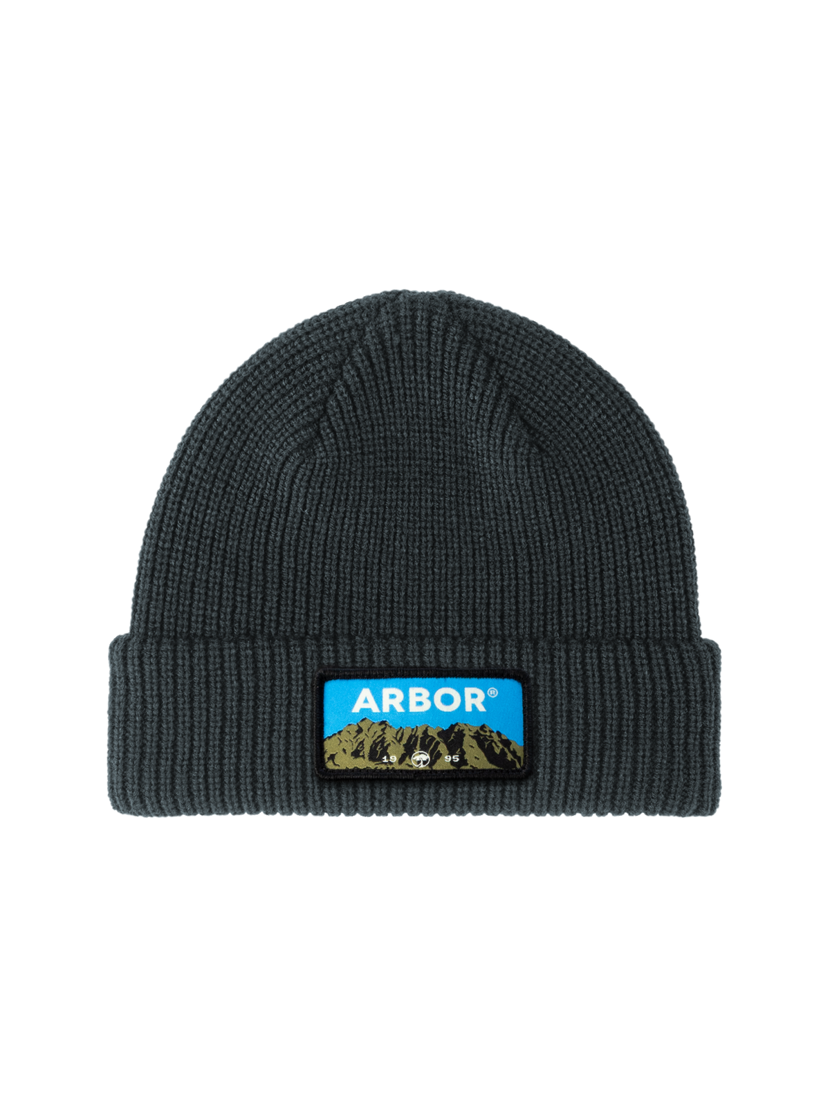 Arbor Mountain Craft Beanie Graphite with patch